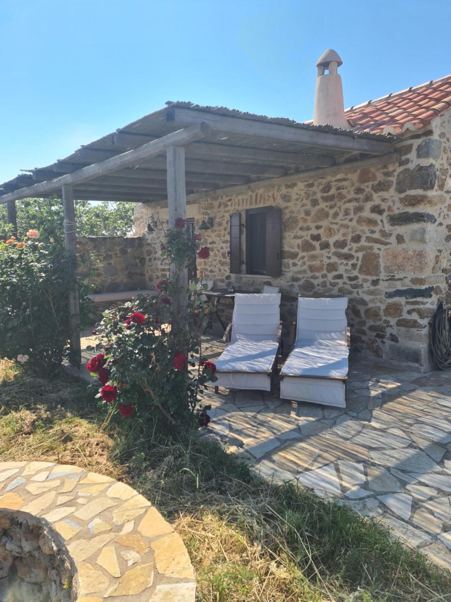 Вілла The Stone House Potamos  Екстер'єр фото